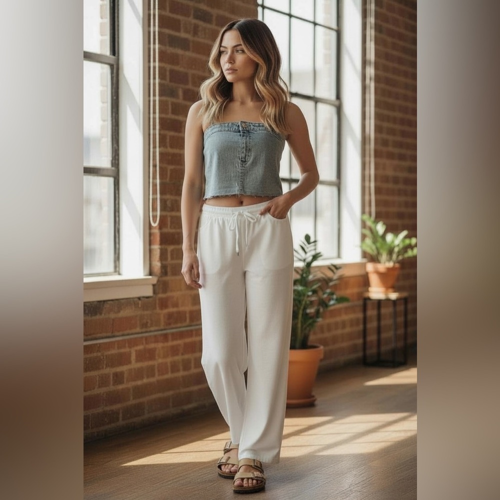 Women's Jean boho tank